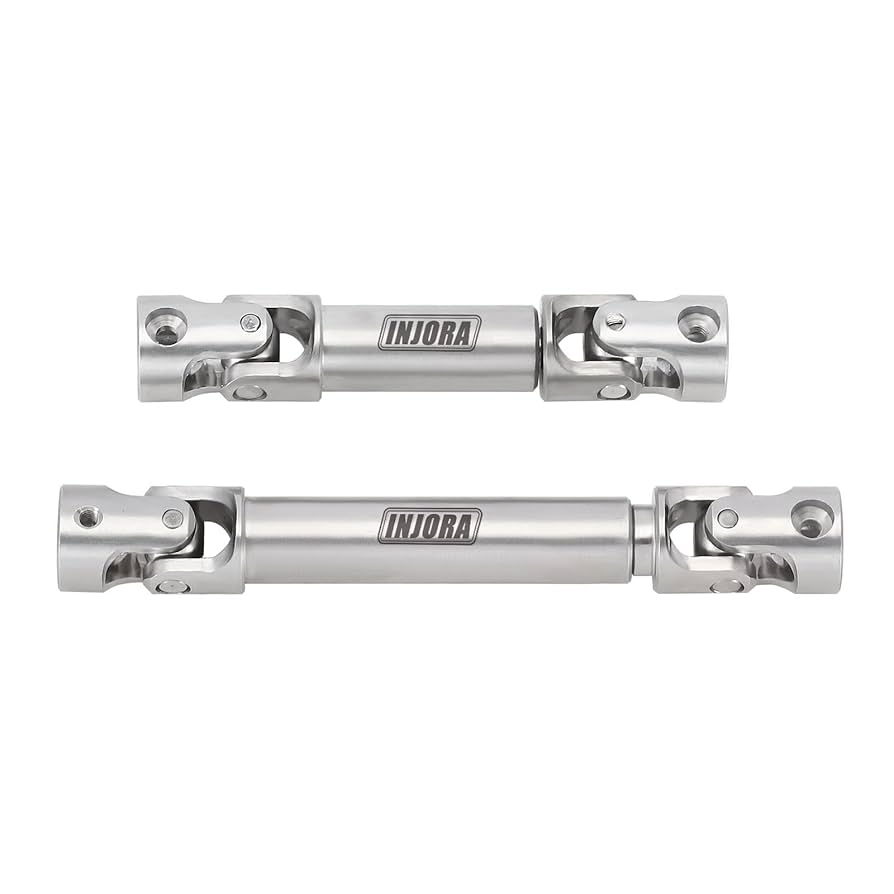 Amazon.co.jp: INJORA ドライブシャフト スチールフロントリア